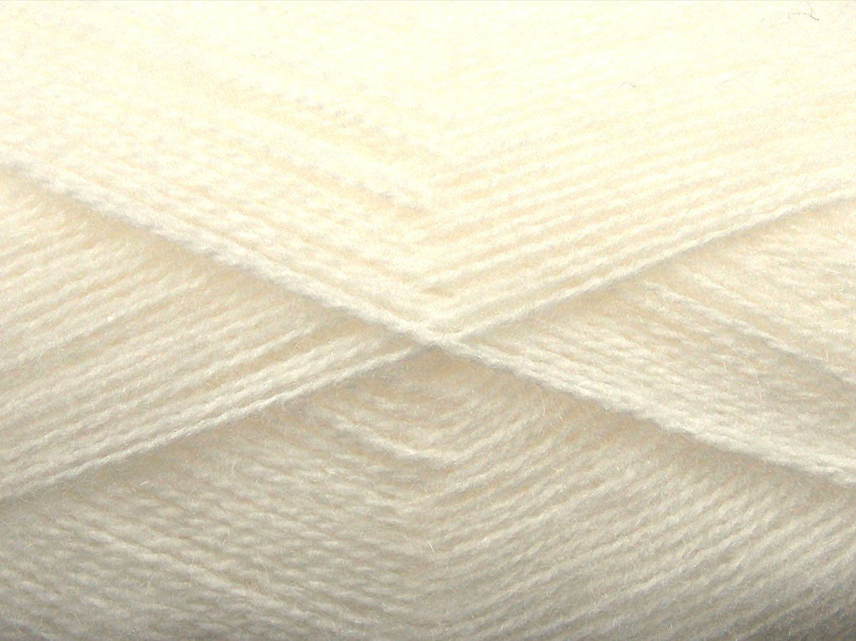 Ice Yarns Mohair Pastell – Weiß – 10 % Mohair, 15 % Wolle, 75 % Premium-Acryl