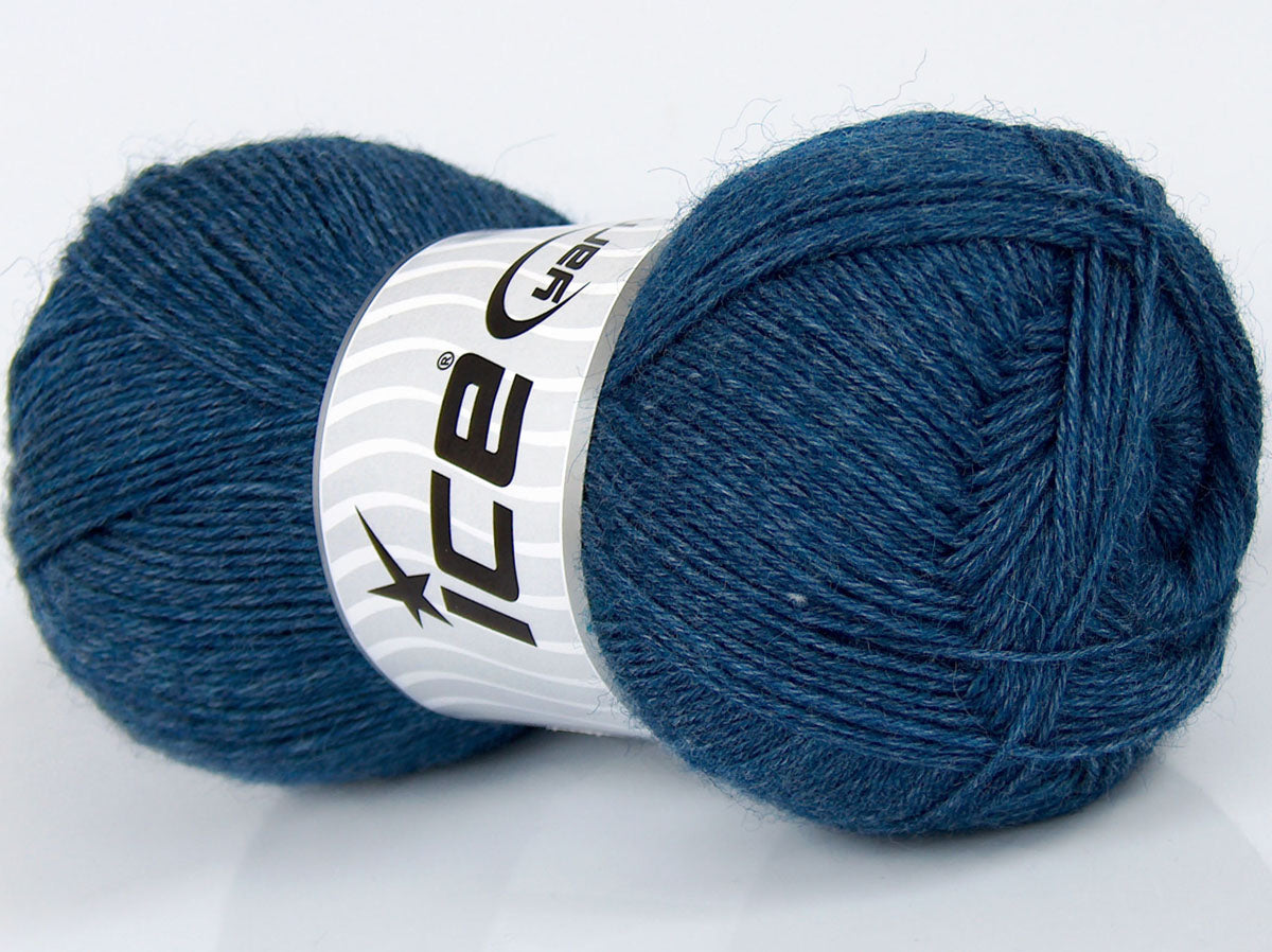 Solid Sock Jeans Blue fnt2-74837