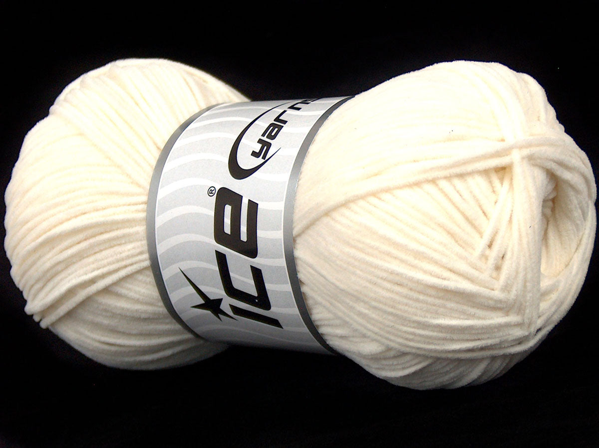 Suede Chenille White fnt2-74969
