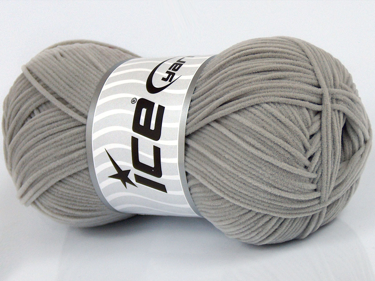 Suede Chenille Light Grey fnt2-74972