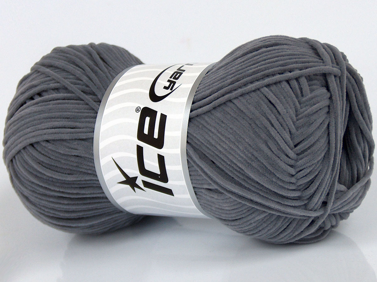 Suede Chenille Grey fnt2-74973