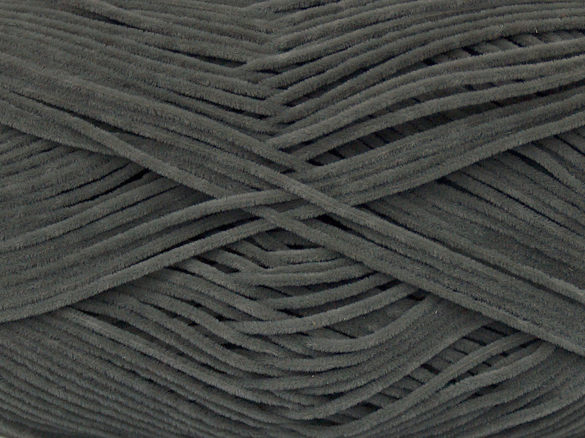 Suede Chenille Dark Grey fnt2-74974