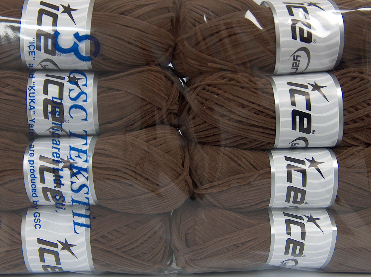 Suede Chenille Dark Brown fnt2-74980