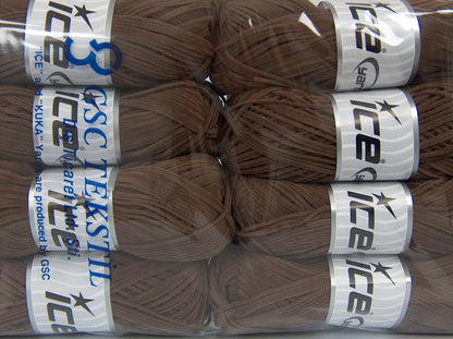 Suede Chenille Dark Brown fnt2-74980