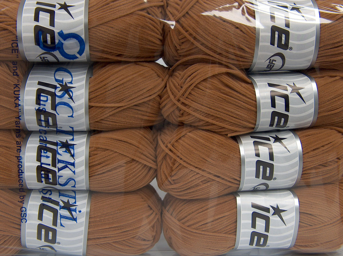 Suede Chenille Milky Brown fnt2-74981
