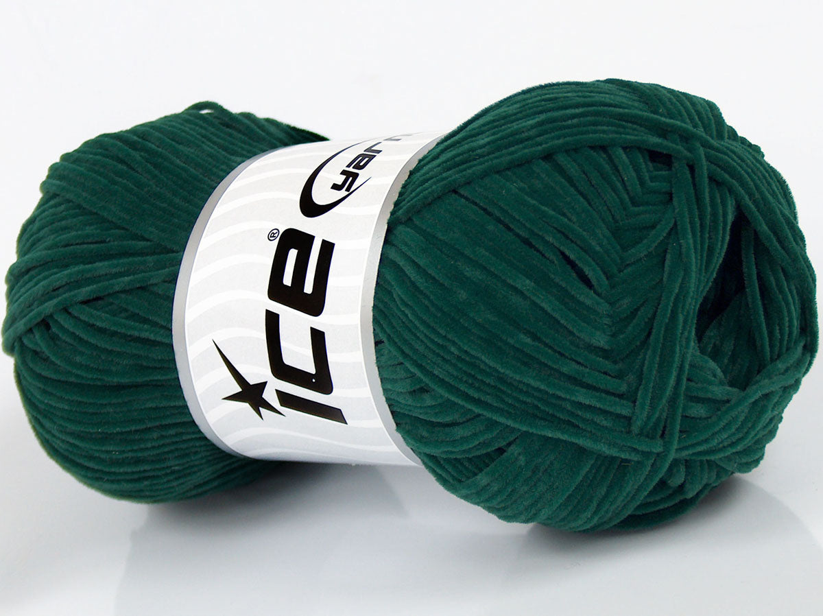 Suede Chenille Emerald Green fnt2-74987