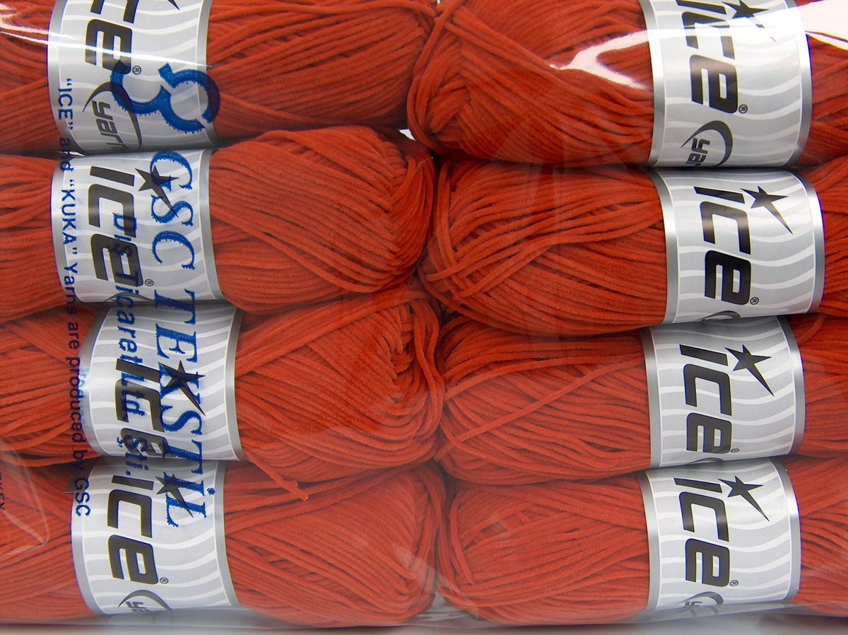 Suede Chenille Orange fnt2-74992