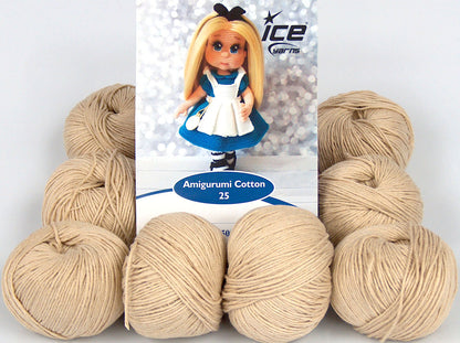Amigurumi Cotton 25 Beige fnt2-75231