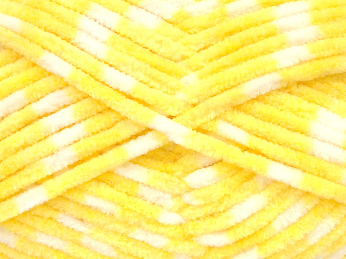 Chenille Baby Colors Yellow, White fnt2-75795
