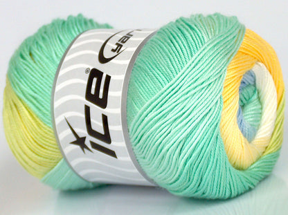 Gelato Cream, Yellow, Blue, Green Shades fnt2-75816