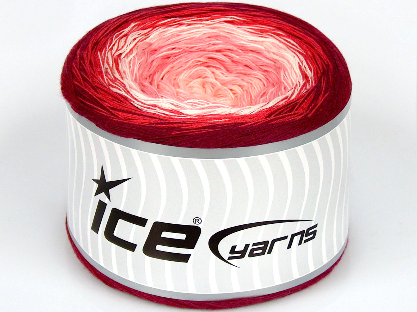 Cakes Cotton Fine Pink Shades, White, Salmon, Burgundy fnt2-76093