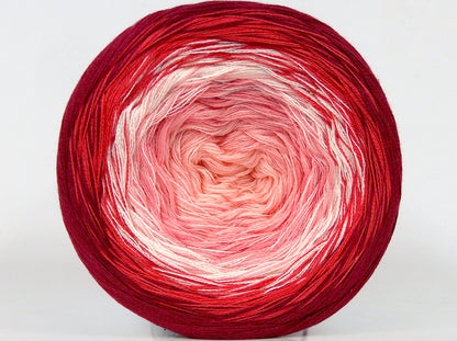 Cakes Cotton Fine Pink Shades, White, Salmon, Burgundy fnt2-76093