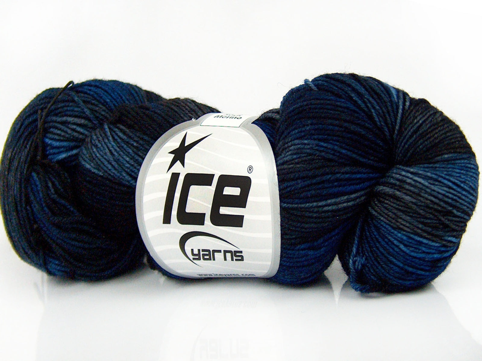 Hand Dyed Sock Merino Blue Shades, Camel fnt2-76799