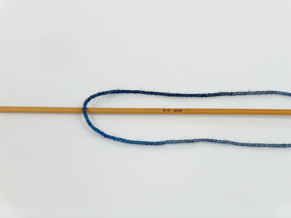 Hand Dyed Sock Merino Blue Shades, Camel fnt2-76799