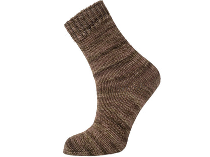 Hand Dyed Sock Merino Khaki, Beige Shades fnt2-76805
