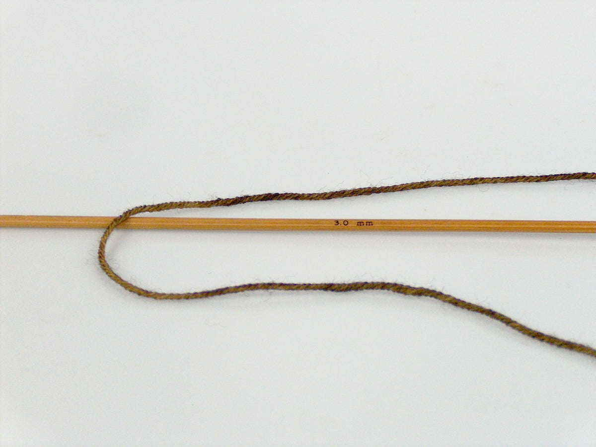 Hand Dyed Sock Merino Khaki Shades fnt2-76808
