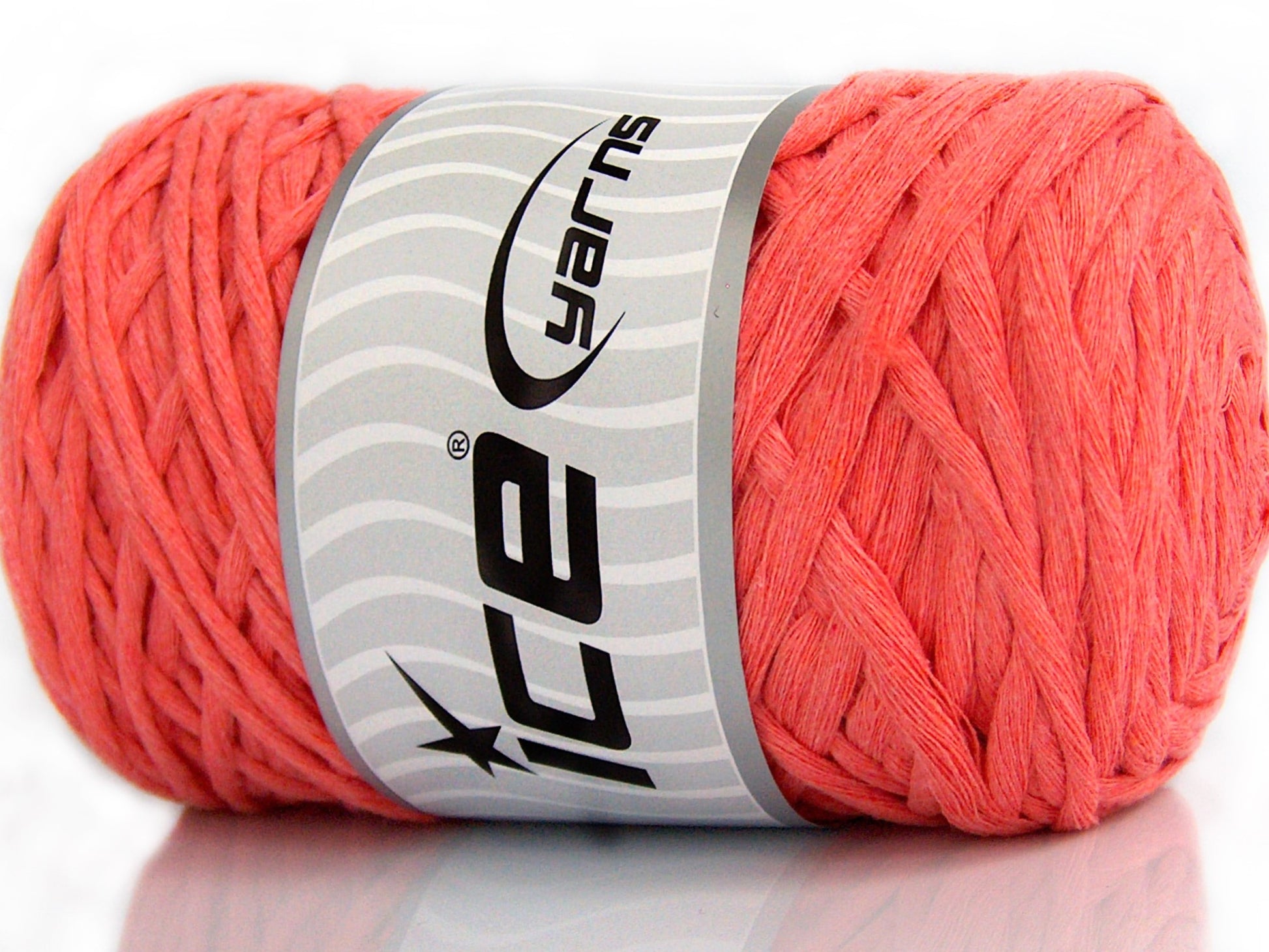 Natural Cotton Chunky Salmon fnt2-77086