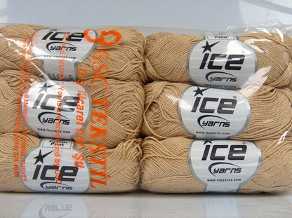 Cecilia Cotton Dark Cream fnt2-77119