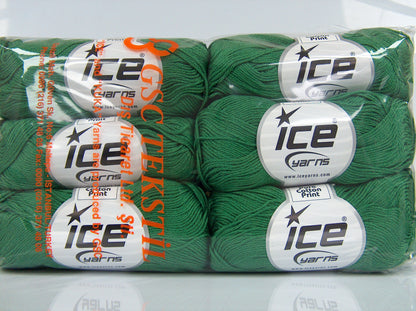 Cecilia Cotton Dark Green fnt2-77125