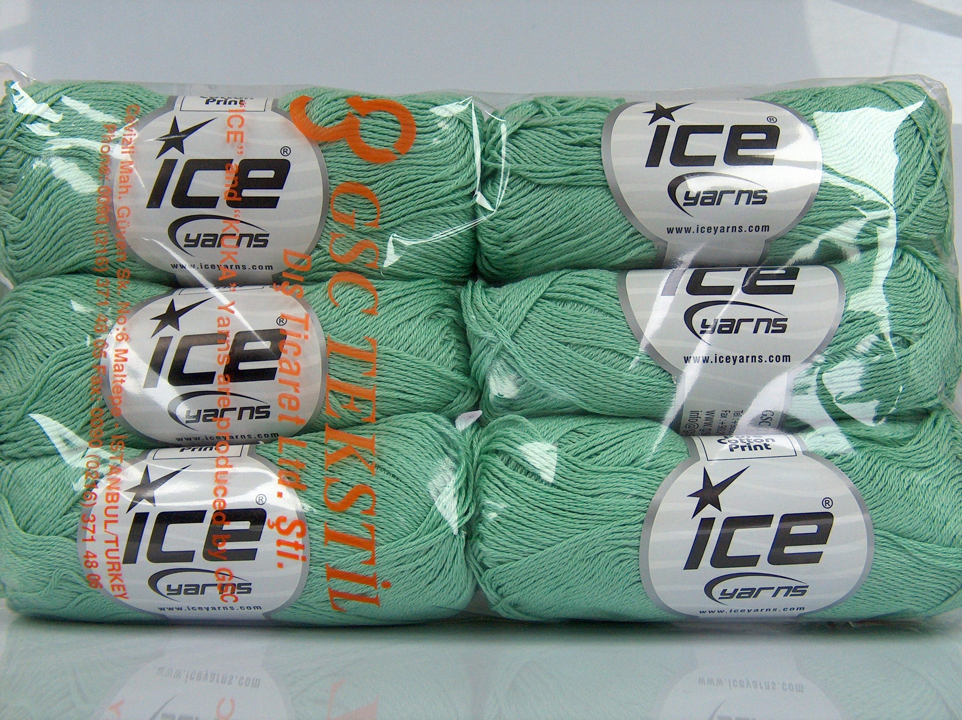 Cecilia Cotton Mint Green fnt2-77128