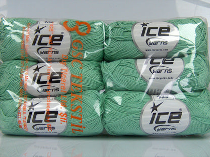 Cecilia Cotton Mint Green fnt2-77128
