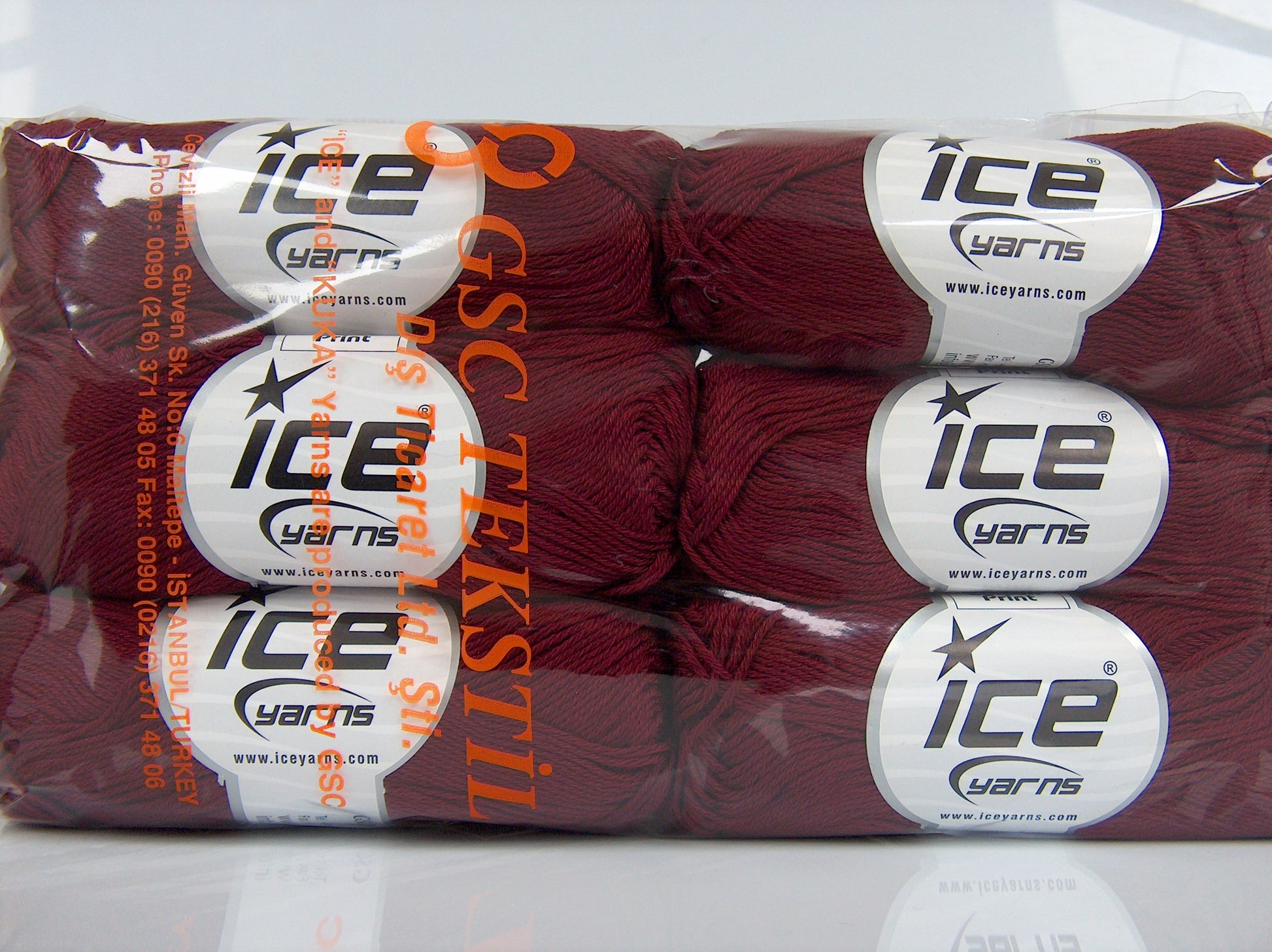 Cecilia Cotton Burgundy fnt2-77135