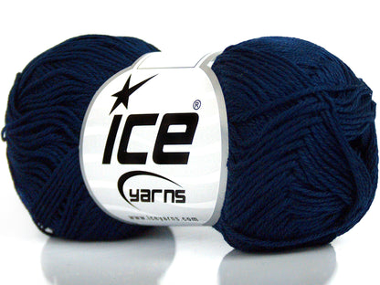 Cecilia Cotton Dark Navy fnt2-77136