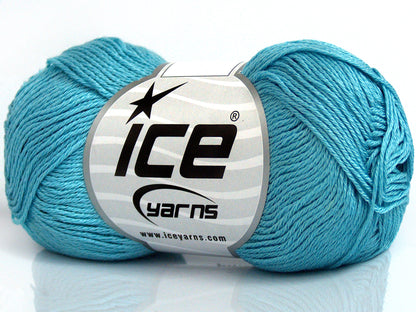 Cecilia Cotton Light Turquoise fnt2-77143