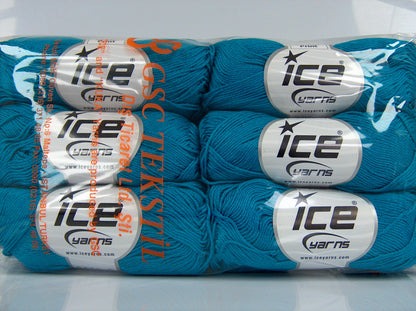 Cecilia Cotton Dark Turquoise fnt2-77144