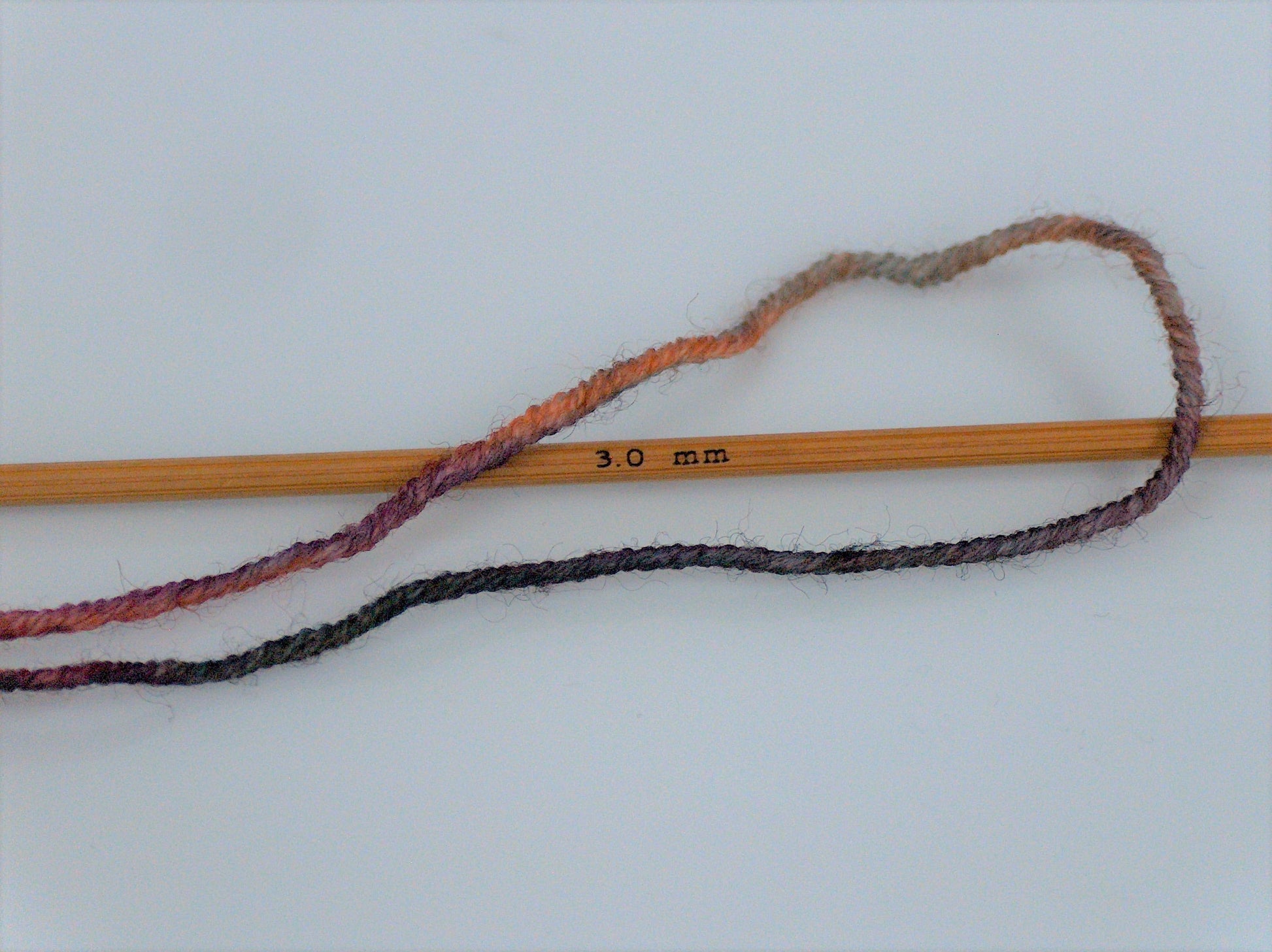 Hand Dyed Sock Merino Orange, Maroon, Fuchsia, Teal fnt2-77172