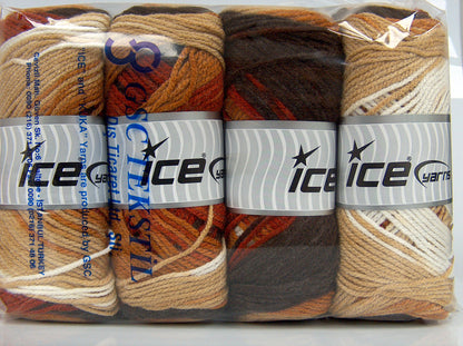 Ambiance Copper, Camel, Dark Brown, White fnt2-77415