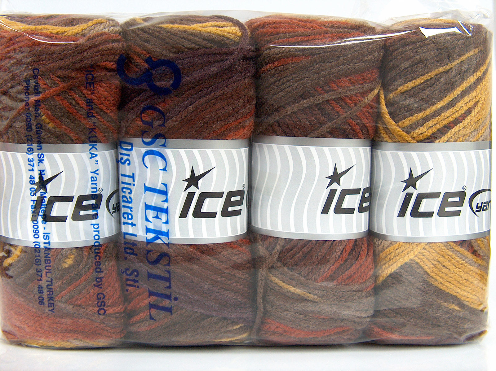 Ambiance Brown Shades, Gold, Maroon fnt2-77416