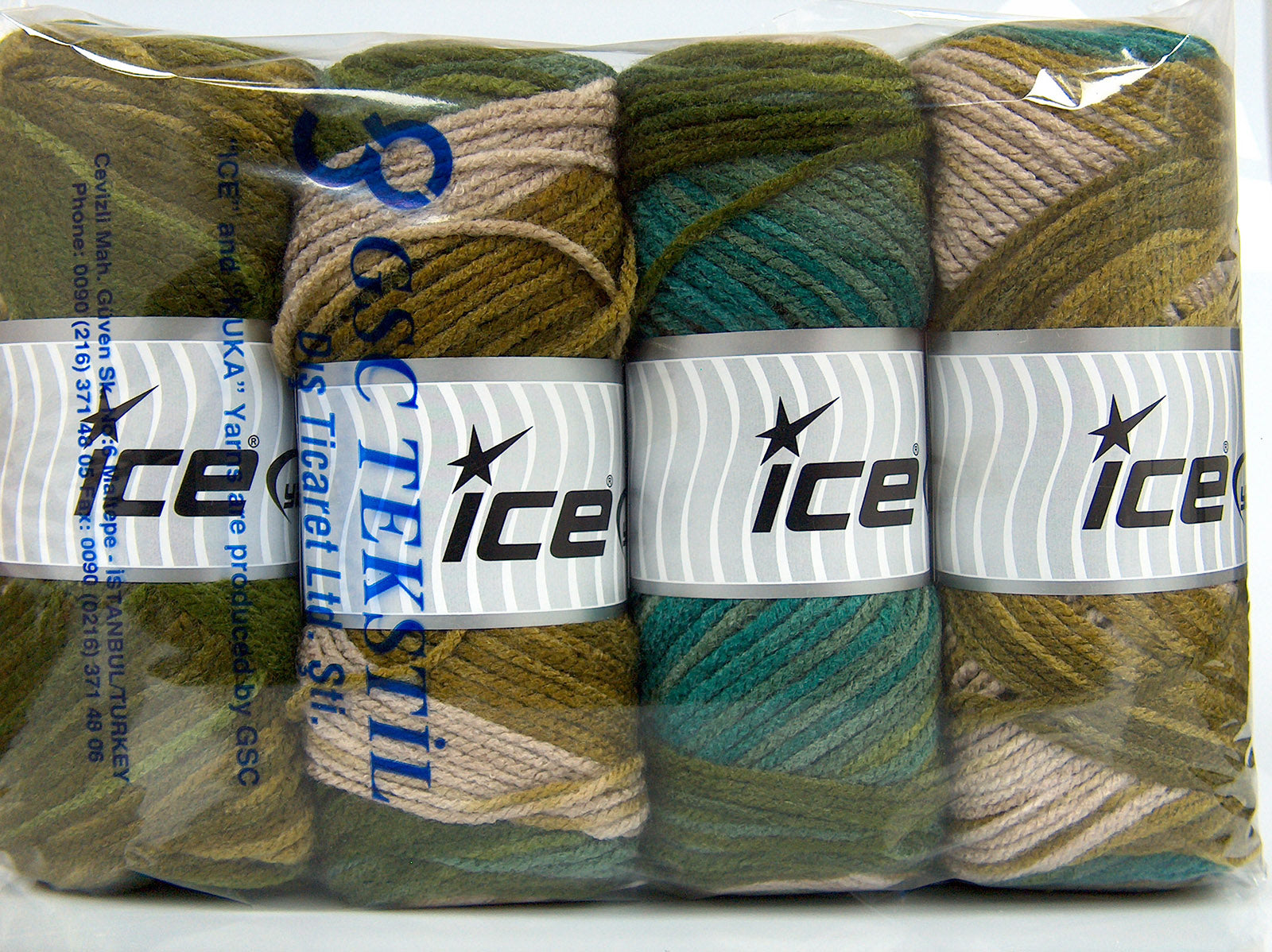 Ambiance Green Shades, Beige fnt2-77418