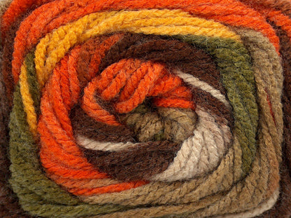 Ambiance Camel, Green, Orange, Gold, Brown fnt2-77420