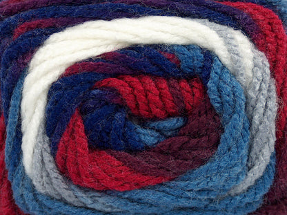 Ambiance Blue Shades, Red, Maroon, Grey, White fnt2-77427