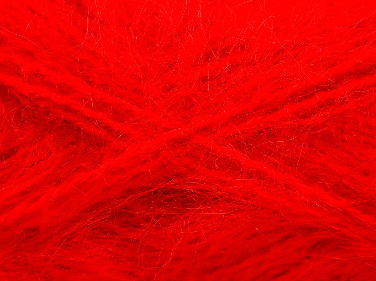 Ice Yarns Mohair Classic – Red 4 – 70 % Mohair, 30 % Acryl
