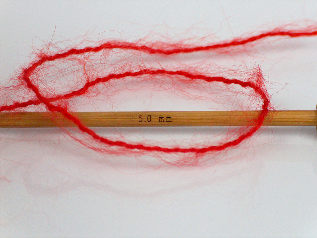 Ice Yarns Mohair Classic – Red 4 – 70 % Mohair, 30 % Acryl