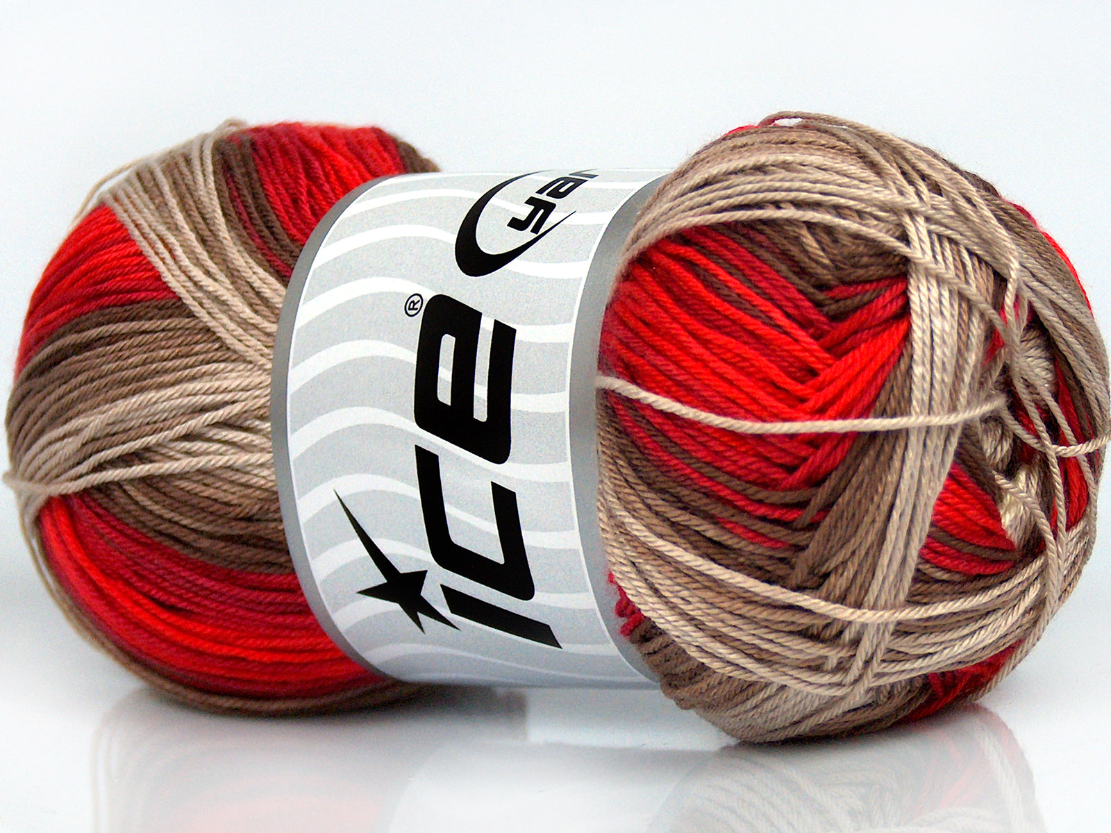 Biscuit Camel, Cream, Red Shades fnt2-77487