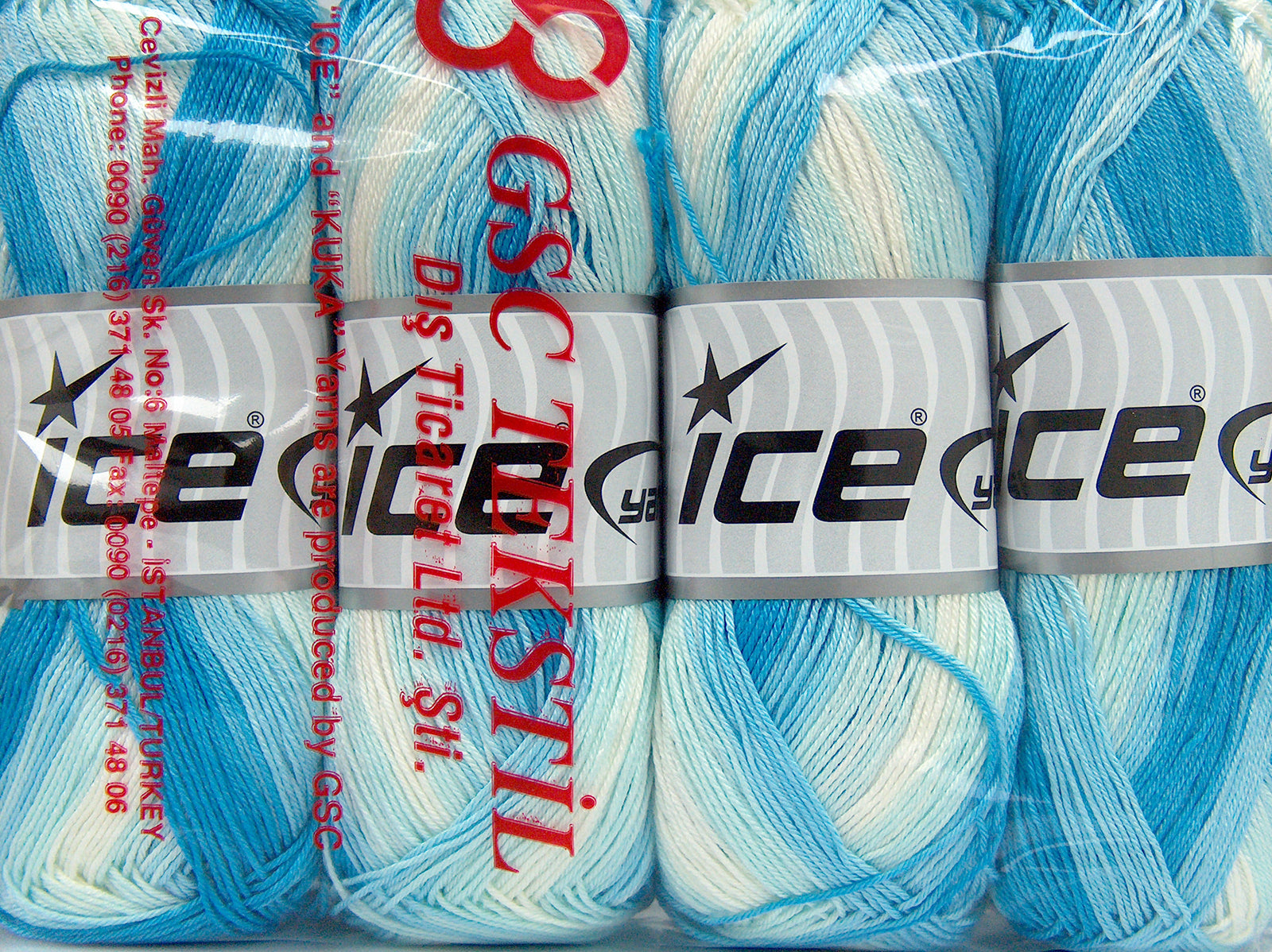 Biscuit Blue Shades, White fnt2-77488