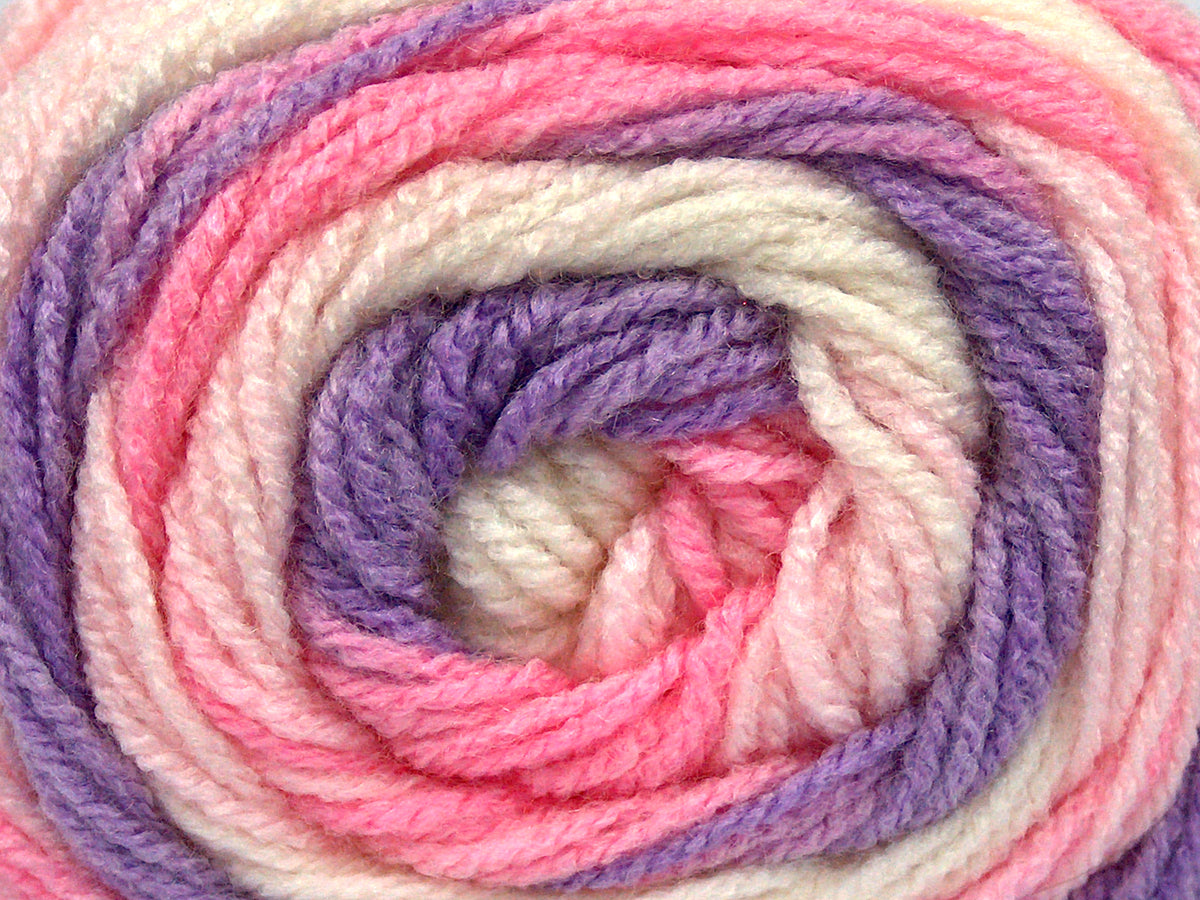 Baby Batik Pink, Lilac, White fnt2-77508