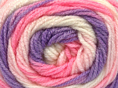 Baby Batik Pink, Lilac, White fnt2-77508