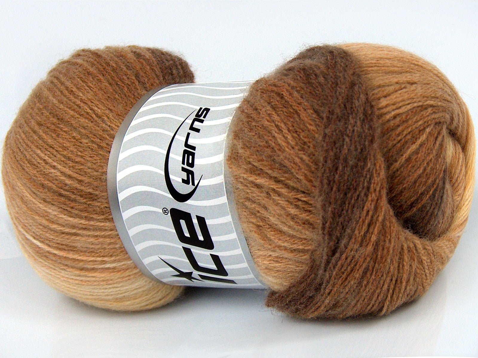 Angora Batik Light Brown Shades, Ecru fnt2-77519