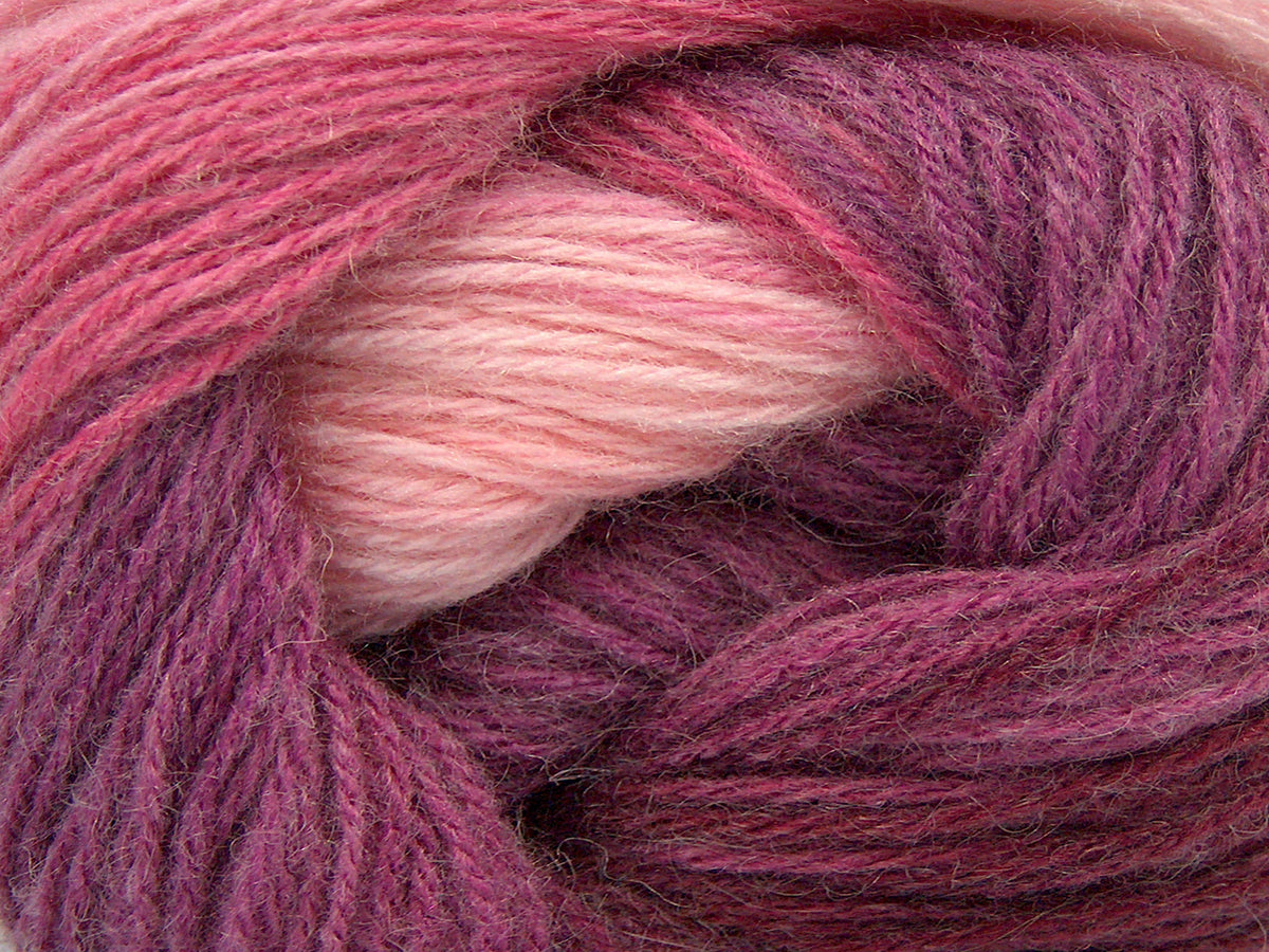 Angora Batik Pink Shades, Burgundy fnt2-77526
