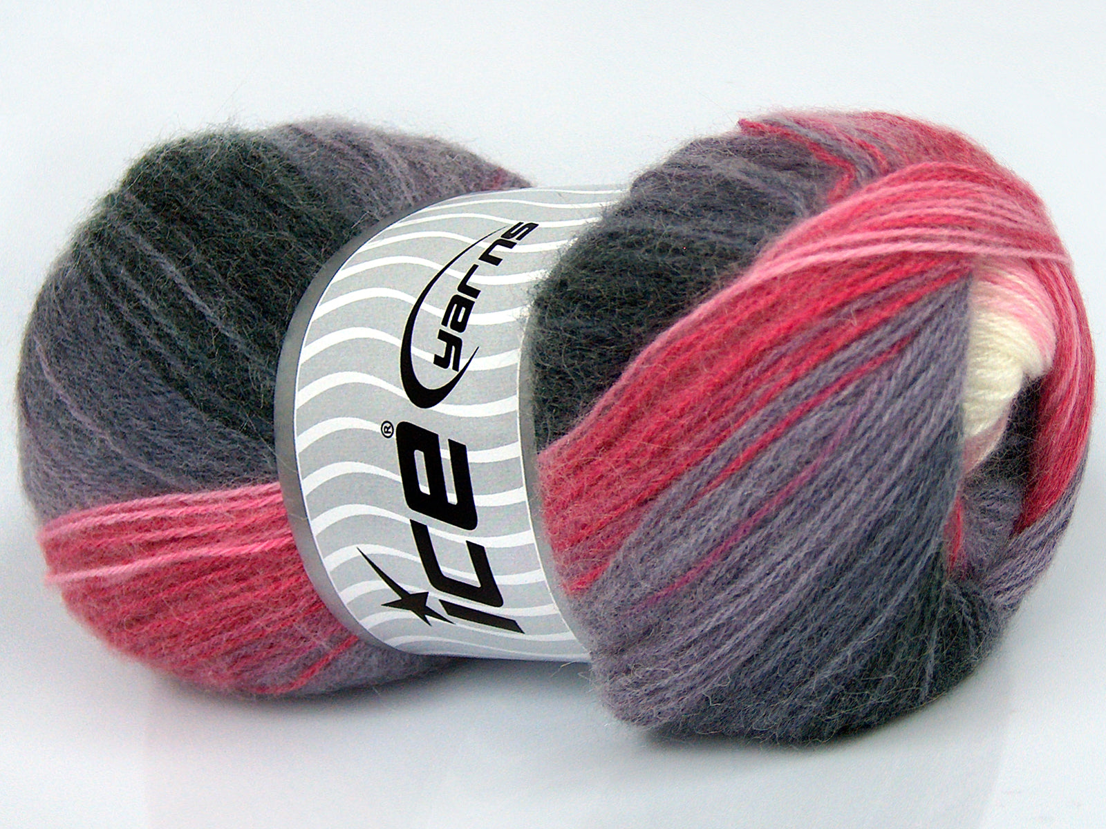 Angora Batik Purple Shades, Black, Pink, Ecru fnt2-77529