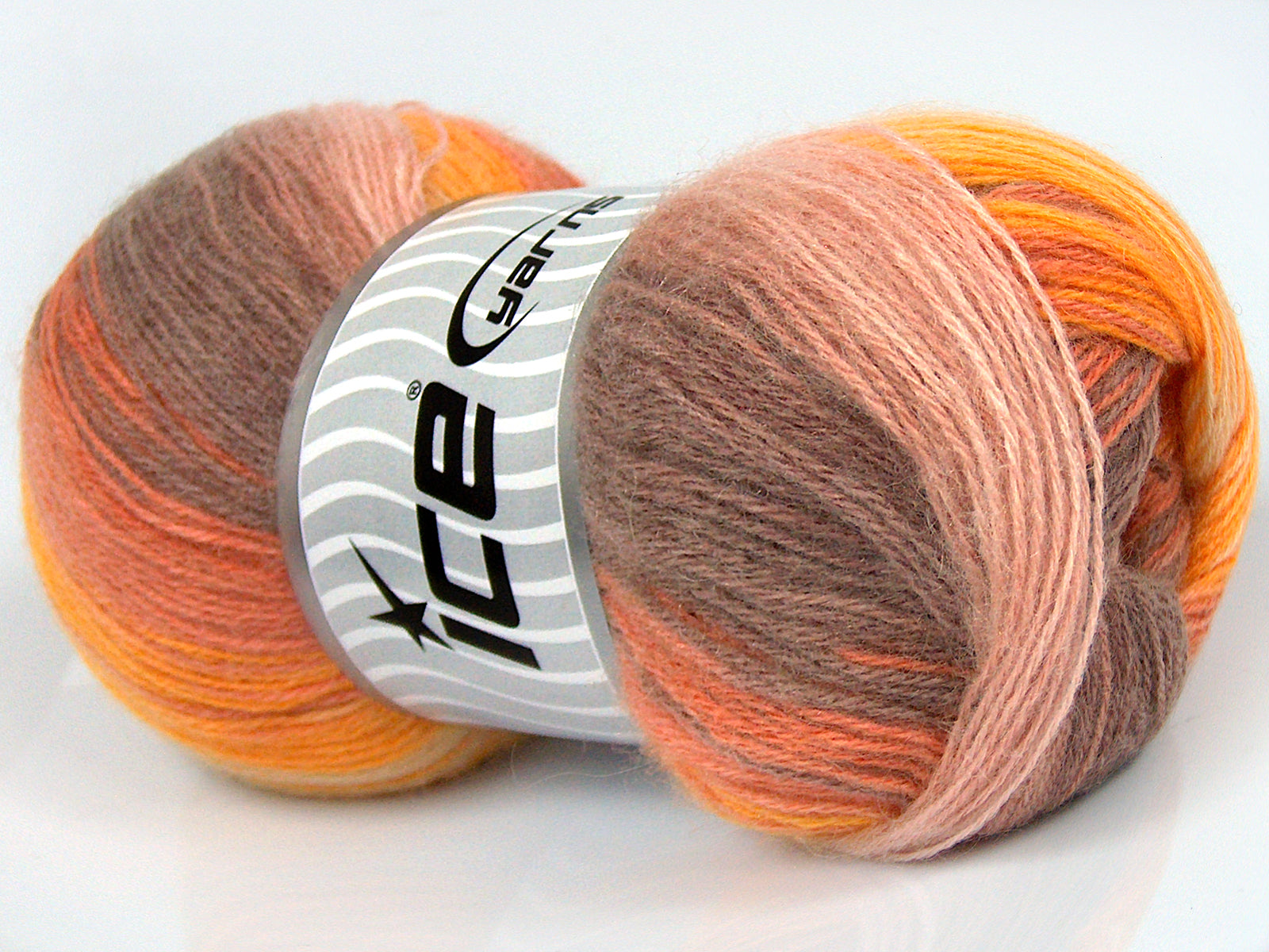 Angora Batik Salmon Shades, Gold, Cream, Light Maroon fnt2-77531