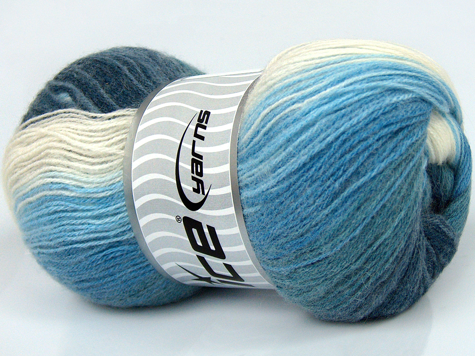 Angora Batik Blue Shades, Ecru fnt2-77539