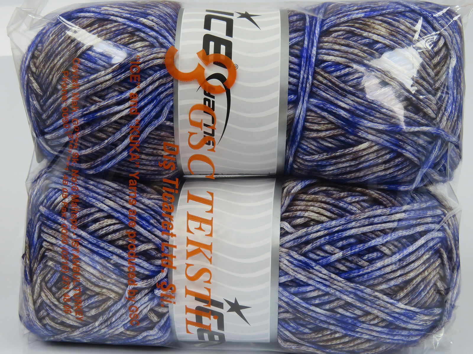 Mega Star Saxe Blue, Brown, White fnt2-77549