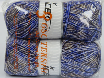 Mega Star Saxe Blue, Brown, White fnt2-77549