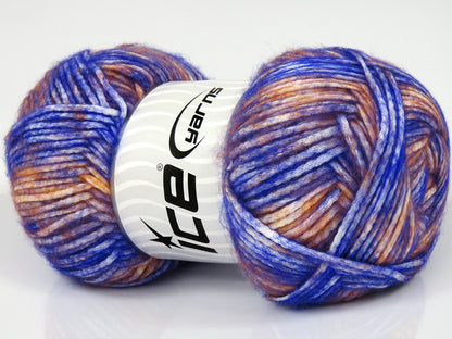 Mega Star Saxe Blue, Salmon, White fnt2-77550