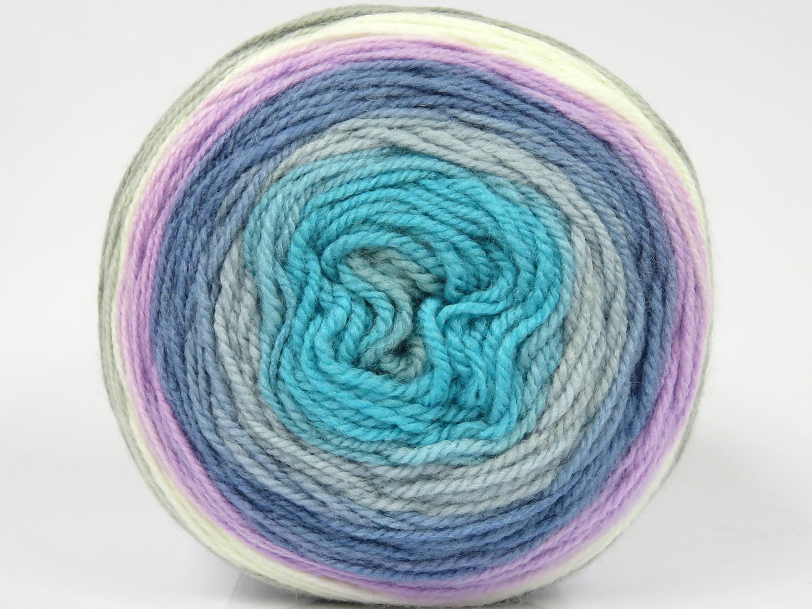 Cakes Wool DK Turquoise, White, Blue, Grey fnt2-77656